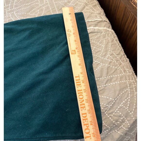 Vtg Danielle Green Velvet Jumper Wide Leg Zip Closure women’s M-L 70 style Read - Picture 7 of 16